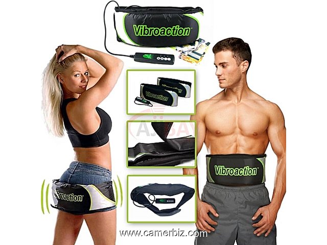 Ceinture Vibrante Massante et Amincissante 2-en-1