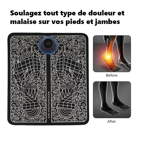 Tapis de Massage pour Pieds EMS